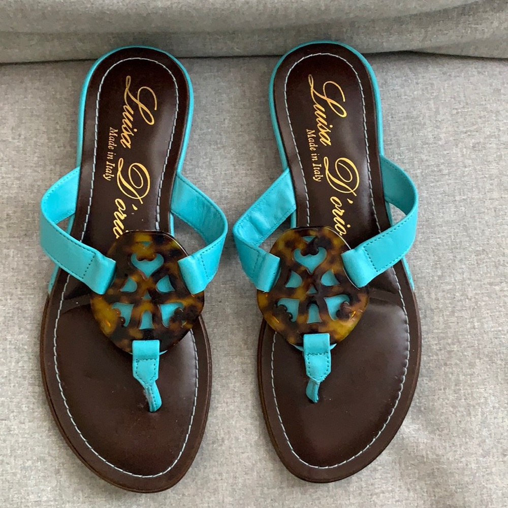 Aqua sandals